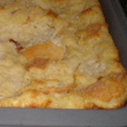 Sugar-Free Bread Pudding with Whiskey Sauce