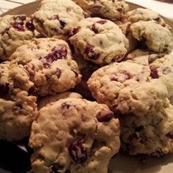 Chocolate-Cran-Oat Cookies