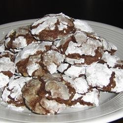 Brown Sugar Chocolate Crackle Cookies