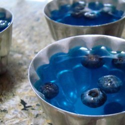 Blueberry Gelatin Mold