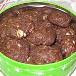 Chocolate Pile-Up Cookies
