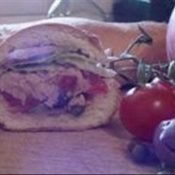 Mediterranean Tuna Sandwich