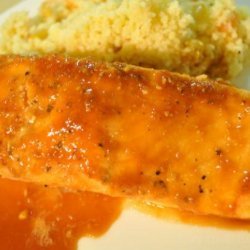 Spicy Maple Baked Salmon