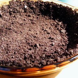 Yummy Chocolate or Gingersnap Cookie Crumb Pie Crust