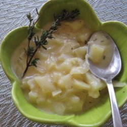 Apple-Cheddar Soup