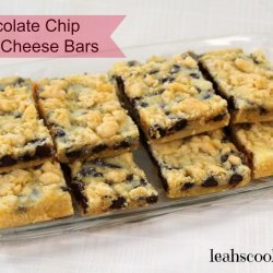Chocolate Chip Cream Cheese Bars