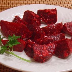 Roasted Beets With Ginger
