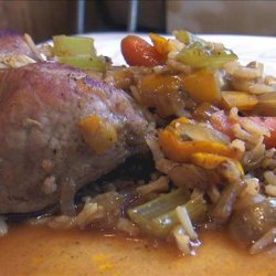 Cajun Pork Chops And Rice