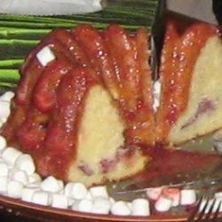 Strawberry Shortcake Bundt Cake