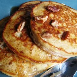 Fluffy Pecan Pancakes