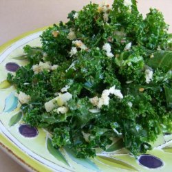Raw Tuscan Kale Salad With Pecorino