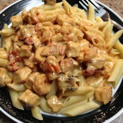 Spicy Shrimp and Chicken Pasta (Like Carino's)