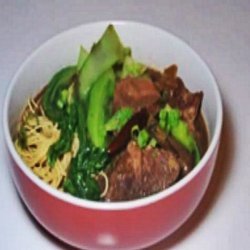 Beef and Bok Choy Hot Pot