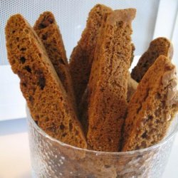 Coffee Chocolate Chip Biscotti   (Diabetic Adaptations Given)