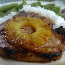 Grilled Pineapple Pork Chops