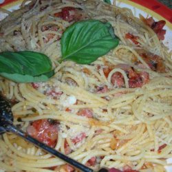 Sofia Loren's Pasta Sauce With Onions and Pancetta