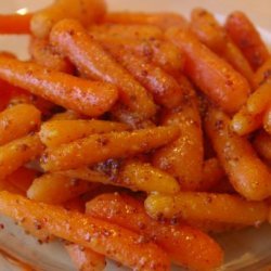 Baby Carrots With Brown Sugar and Mustard