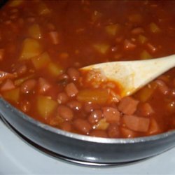 Puerto Rican Rice and Beans (Pink Beans)
