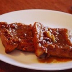 Oven Baked Caramel French Toast