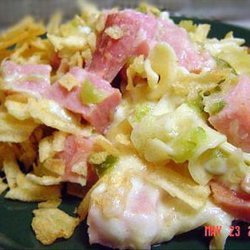 Ham and Cheese Noodle Casserole