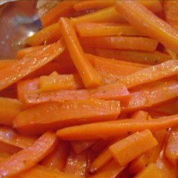 Oven Glazed Carrots