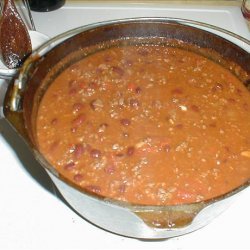 Beef Chili With Kidney Beans