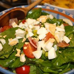 Wilted  Spinach Salad
