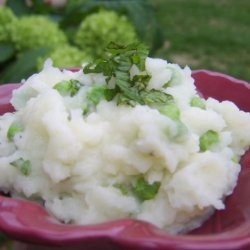 Mint-Peas Mashed Potatoes