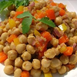 Chickpea Salad With Ginger