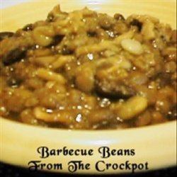 Barbecue Beans from the Crock Pot