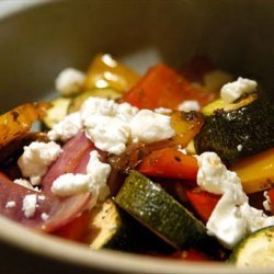 Roasted Vegetables and Feta