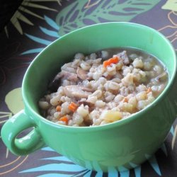 Mushroom and Barley Soup (Crock Pot)