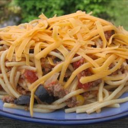 Tex-Mex Spaghetti (Crock Pot Served)