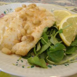 Cod Fish With Pine Nut Brown Butter