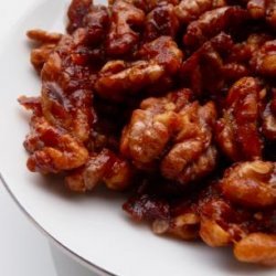 Super Easy Candied Walnuts