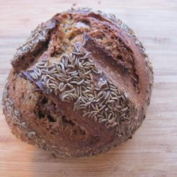 Pumpernickel Bread (No-Knead)