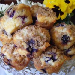 Blueberry Cream Cheese Muffins