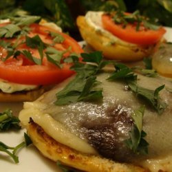 Grilled Portabella Mushroom Burgers - a La Dave