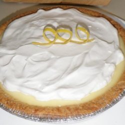 Lemon-Sour Cream Pie