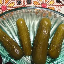 No-vinegar Dill Pickles