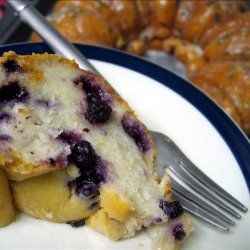 Blueberry yogurt cake