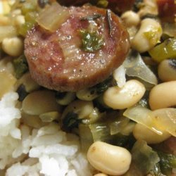 Creole Black-Eyes and Rice for the Crock Pot