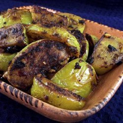 Green Tomatoes with Indian Spices