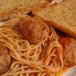 Meatballs for Spaghetti or Sandwiches