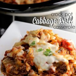 Crock Pot Cabbage Roll Casserole