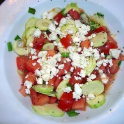 Tomato and Zucchini Salad