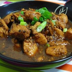 Chicken with Lemon Curry Sauce