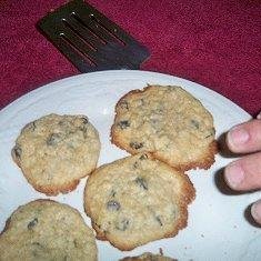 Raisin Oat Cookies