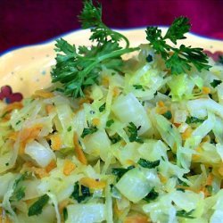 Braised Cabbage, Carrots & Onions