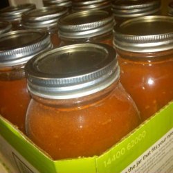 Canned Fresh Tomato Spaghetti Sauce